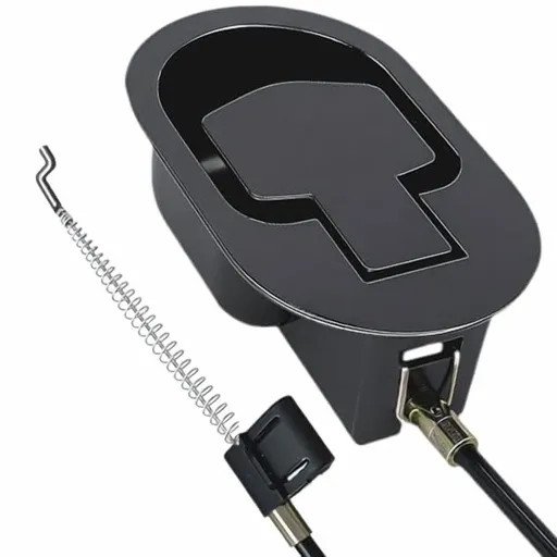 Universal Metal Recliner Handle Replacement Part with Cable,Cable Working Thread 4.7”,Compatible with Major Sofa/Couch/Chair