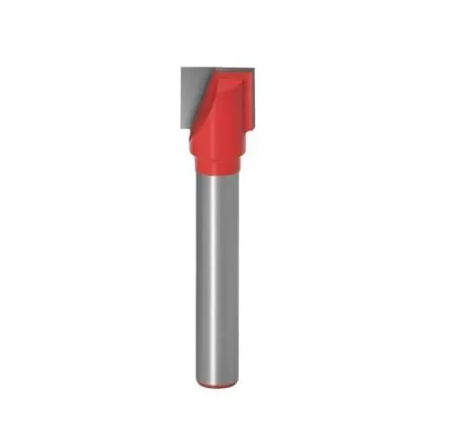 13mm blade diameter 6mm Wood Cutter Cleaning Bottom Engraving Bits Solid Carbide Router Bit Woodworking Tools CNC Milling Endmill - Silver-Red
