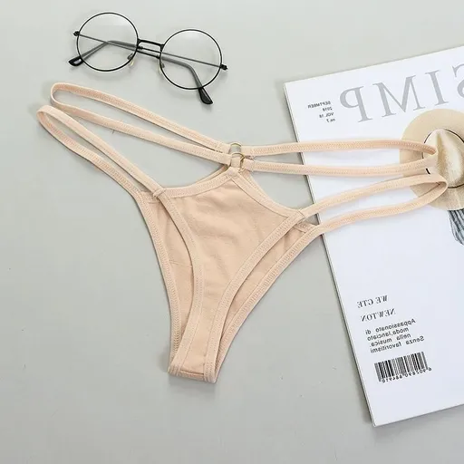 Women Milk Silk Thong Briefs Red S Skin XL Size: XL; Recommended weight (kg): 61 - 68; Waist (cm): 76 - 82; Hip (cm): 94 - 98; Suitable fit: full build