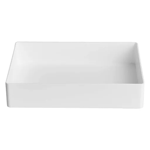 1Pc Laboratory Organizer Tray White Polypropylene Storage for Efficient Bench Space Use