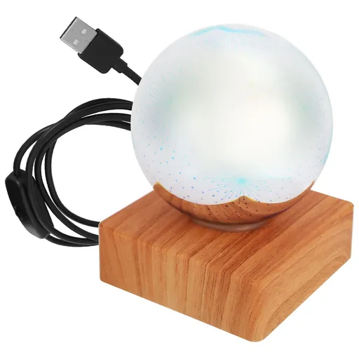 3D Illusion LED Lamp USB Night Light Star Sky Type Portable Small Size Decorative Light