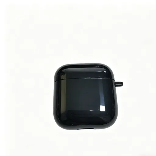 Black Bluetooth Earphone Case Apple AirPods 1/2
