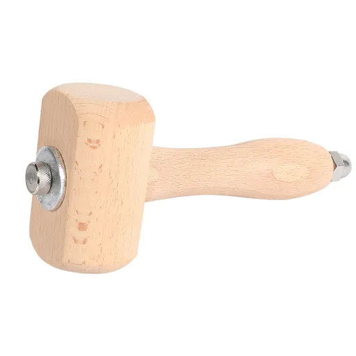 Beech Wood Mallet Carving Mallet Leathercraft Sewing Engraving Printing Hammer Mallet The Well-Balanced Beechwood Woodworking