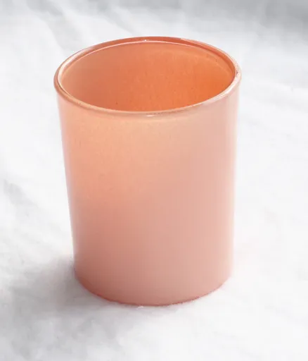 40 Pack Champagne Pale Pink Glass Votive Tealight Candle Holders House Party Centerpiece Xmas Wedding Decor Glass Candlestick Party Decorations Bridal Valentines Event