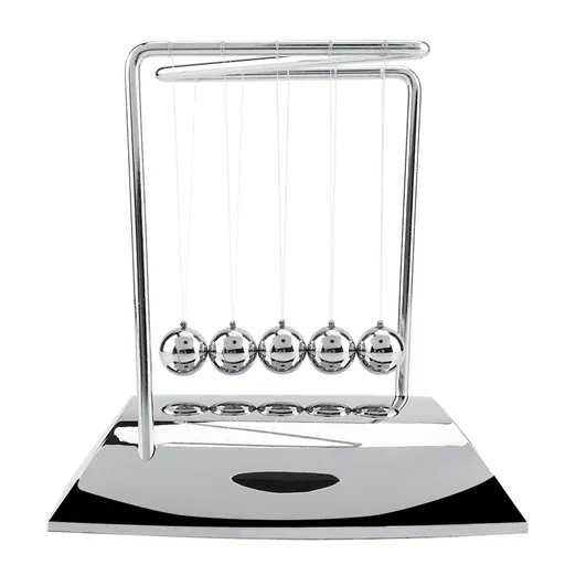 Newton's Cradle Balance Steel Balls Physics Science Pendulum Ornaments Toy Desk