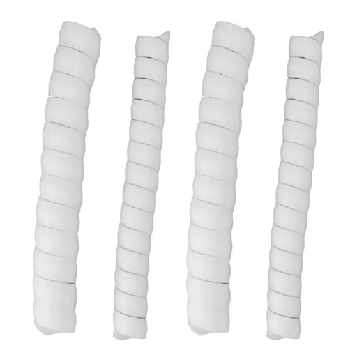 Tree Trunk Protector Plastic Spiral Tree Guard Tree Bark Protector Tube Wraps to Protect Saplings Plants From Deer Rabbit Rodents Mowers 4pcs