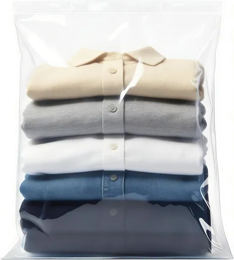 Extra Large Storage Bags - Zipper Seal, 3.1-mil Thick, Heavy Duty, 5 Gallon 18" x 24", Jumbo Plastic Bags for Clothes, Travel, Moving, Large Reusable Freezer Bags, BPA-Free (10 Count)