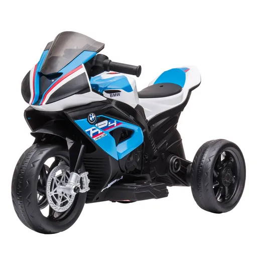 Kahuna Licensed BMW HP4 Race Kids Electric Ride On Motorcycle Battery Powered Motorbike Toy for Children - Blue