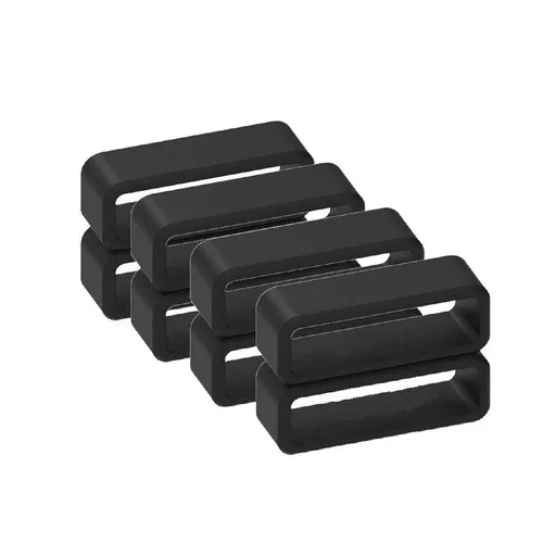 4/8pcs Watch Silicone Gel Ring Bracelet Rubber Bands for Men Women Fashion - 20mm-8pcs