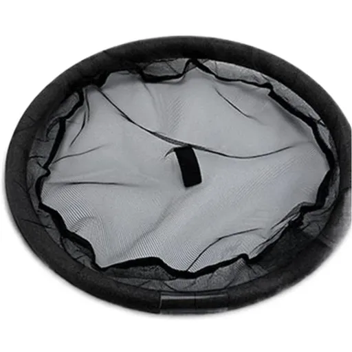 1Pack Floating Flora Fish Barrier Floating Island Plant Protector Round Floating Flora Island for Pond Protects Your Floating Plants from Pond Fish（black 45cm）