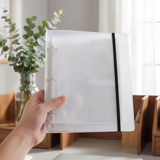 Recipe Card Holder Binder with Plastic Sleeves for Easy Recipe Storage and Organization