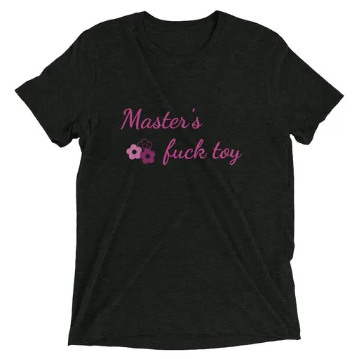 House Of Dasein Submissive Bdsm Fucktoy Shirt Women Durable Comfortable Clothing - Charcoal-Black - S
