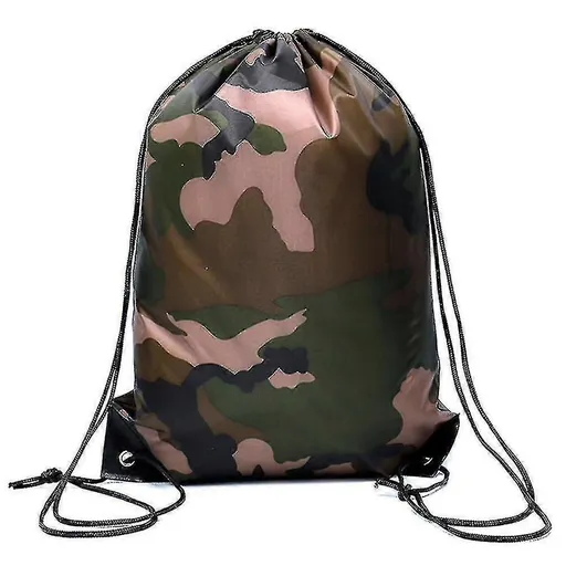 Polyester Drawstring Sports Backpack Gym Basketball Sack Bag
