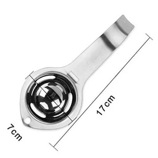 Egg separator, egg white and yolk separator, stainless steel, health and safety, separator, kitchen gadgets