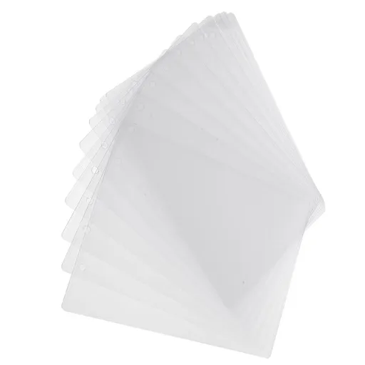 10Pcs Transparent Rectangular Magazine Protector Sleeves for Business Owners in 31.00X22.00X0.10CM Size