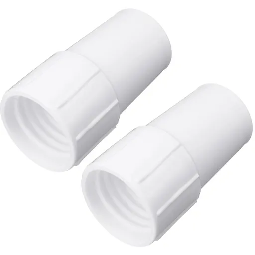 Pool Vacuum Cleaner Hose Cuffs Connector Adapter Fits for Vacuum Cleaner Hose Cleaning Accessories 1.5 Inch 2pcs