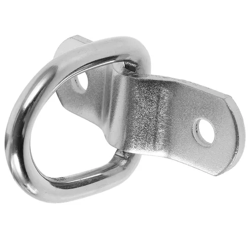 Iron D Rings Tie Down for Heavy Duty Trailers and Trucks Set of 1 1.8x1.6x0.4in