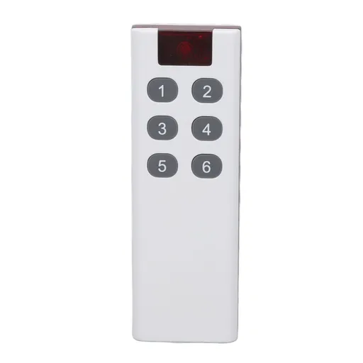 433MHZ Universal Wireless Learning Code Digital Remote Controller Transmitter High Power 1000m Remote Control 6 Keys