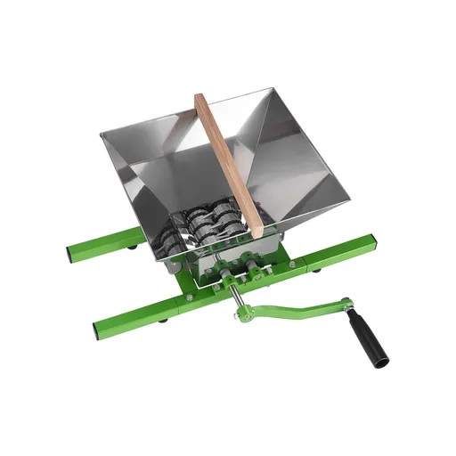 Fruit Crusher Large Manual Grinder 1.8 Gal Stainless Steel Green