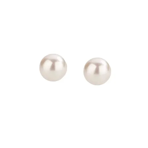 High-Grade Pearl Earrings for Women Stylish Jewelry Gift Classy Accessories - 8MM