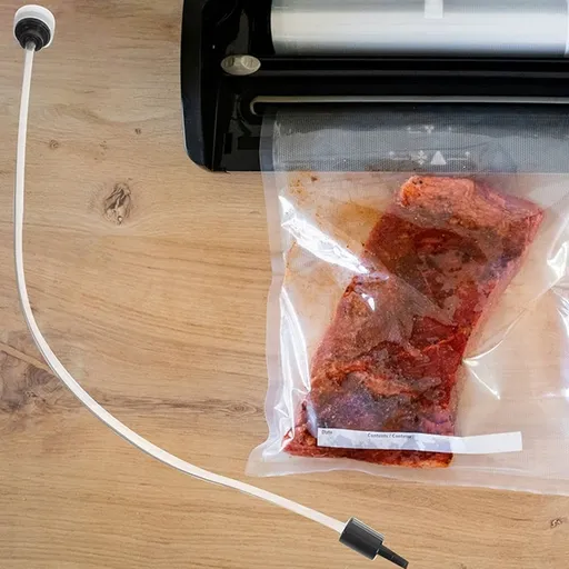3Pcs Vacuum Sealer Hose Attachment Kit Black for Food Vacuum Sealer Machines At Home