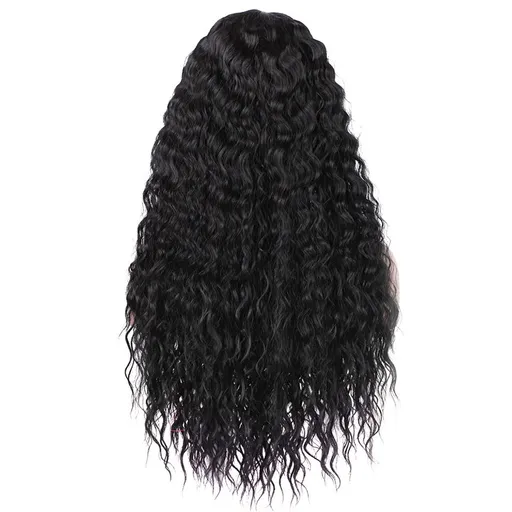 Ponytail Extension, 65cm Bohemian Style Drawstring Ponytail Hair Extensions for Women, Long Curly Wavy Ponytail Natural