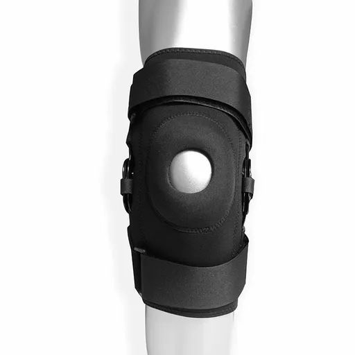 Professional sports knee protector, meniscus cover, hinge fixed support, knee joint warmth and pressure protector