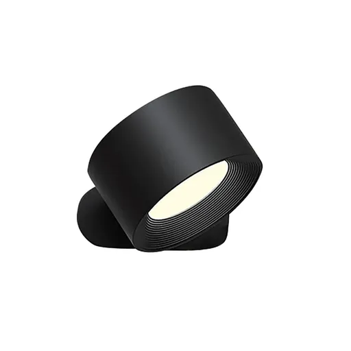 LED Wall Mounted Lights USB Rechargeable 360° Rotate Magnetic Ball Touch Control Wall Sconce for Bedroom Reading Bedside