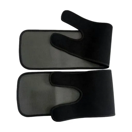 2 Pieces Compression Leg Bands for Sports, Sweat-Enhancing Thigh Guards for Running & Workouts, Adjustable Non-Slip Design for Muscle, Black