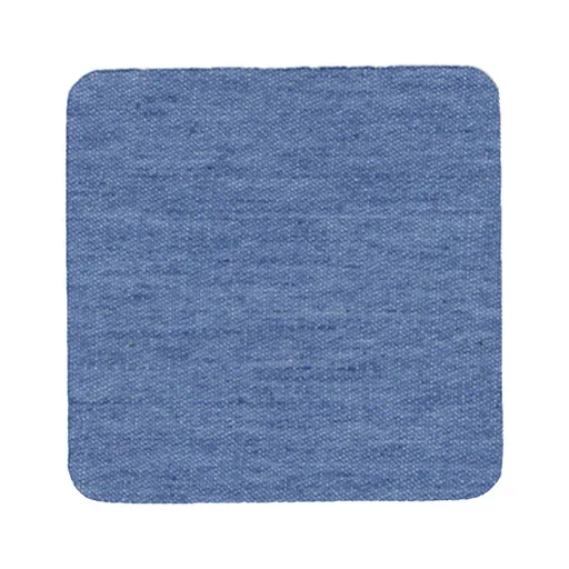 Denim Iron on Jean Patches Inside & Outside Strongest Glue Assorted Shades of Blue Repair Decorating 2.75 Inch, 5-Piece Jeans Patch Small Size (7.5x7.5Cm) Small (7.5x7.5cm), 5 pieces E