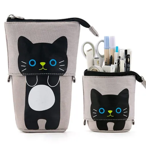 Big Capacity Pencil Pen Case Pouch Box Organizer Large Storage for Bullet Journal Cute Simple Multifunctional Pencil