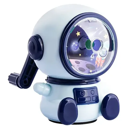 Astronaut Cartoon Sharpener Student Sharpener Hand cranked Manual Sharpener School Stationery Office Student Supplies