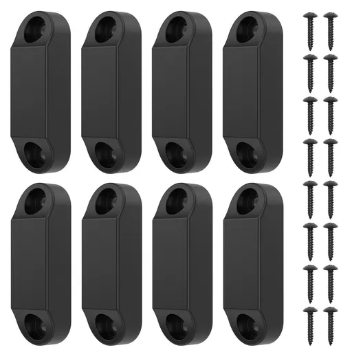 4 Pairs RV Baggage Door Holder, Wider Access and Space Saving Design, Secure Reliable Magnetic Holding System, for Camper Trailer