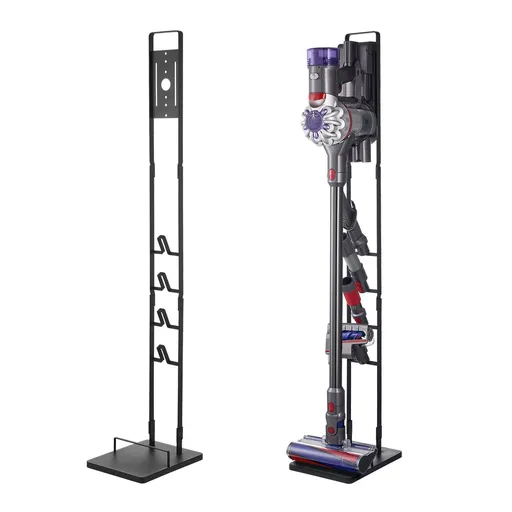 Vacuum Stand, Compatible With Dyson V6 V7 V8 V10 V11 V15, Stable Vacuum Stand Holder with 4 Hooks for Dyson DC30 DC31 DC34 DC35 DC58 DC59 DC62 D74 Cordless Upright Vacuum Cleaners & Accessories