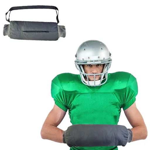 Football Hand Warmer Pouch with Waist Strap Football Championship Unisex Handwarmer Pouch Muff Football Warmer for Football