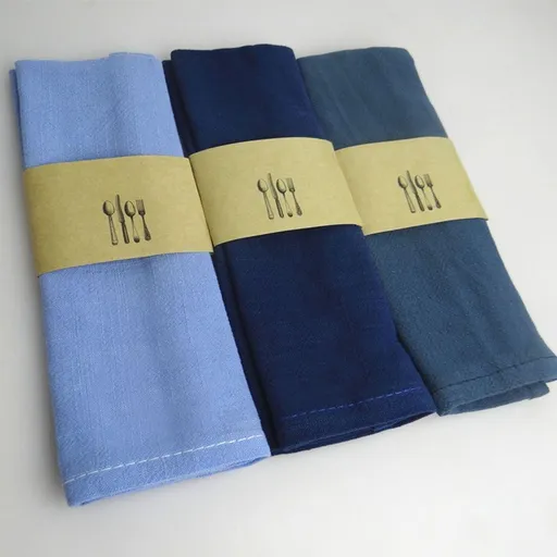 Dark Flax Rectangle Napkin for Weddings, Parties, Dining Table Decor, and Elegant Table Linen Accessories
