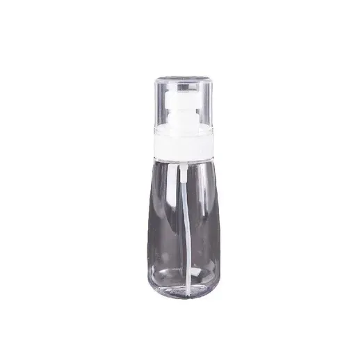 10pcs Portable Travel Emulsion Dispenser Bottle Press Pump Refillable Containers - Clear-30ml