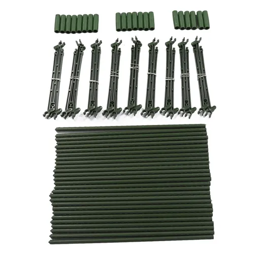 3Pcs Tomato Cage Triangular Heavy Duty Tomatoes Plant Stakes Support Cages Trellis for Garden and Pots Indoor and Outdoor 120cm/47.2in