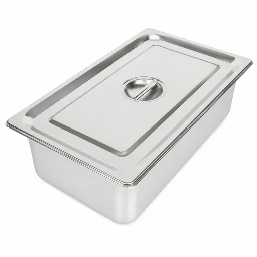 Commercial Stainless Steel GN 1/1 150mm Deep Gastronorm Bain Marie Buffet Steam Table Food Pan with Lid