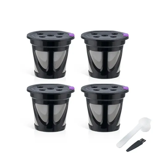 Coffee Capsule K-cup Basic Model Recyclable Reusable Coffee Pods For Home Office - Black