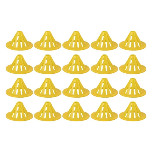 20 Pcs Beehive Entrance Exit Cone Plastic Beehive One Way Entrance Gate For Beekeeping