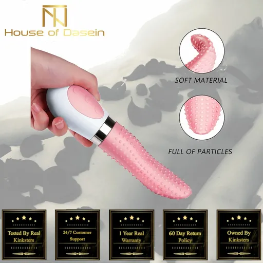 House Of Dasein Magic Clitoral Vibrator Clitoris G Spot Stimulation Vibrating Tongue