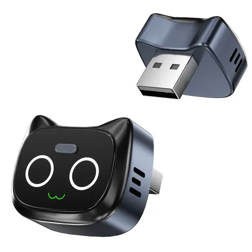 Mini Wireless Car Connectivity Adapter Instant Cable-Free Connection Ultra Mini Size 26.53mm x 24.96mm x 22.17mm