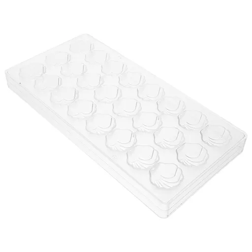 Clear Chocolate Mold with Multiple Cavities for Home Baking, Candy Making, and Special Festive Celebrations