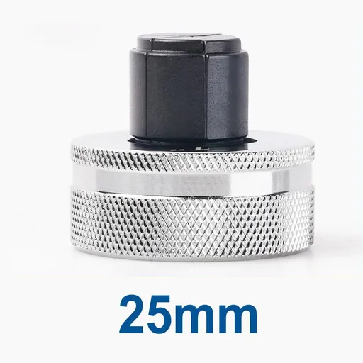 Hydraulic Tube Expander Replacement Heads with Chrome-Plated Knurled Body and Black Hardened Expanding Tip for Refrigeration Copper Pipe Installation and Maintenance(25mm)