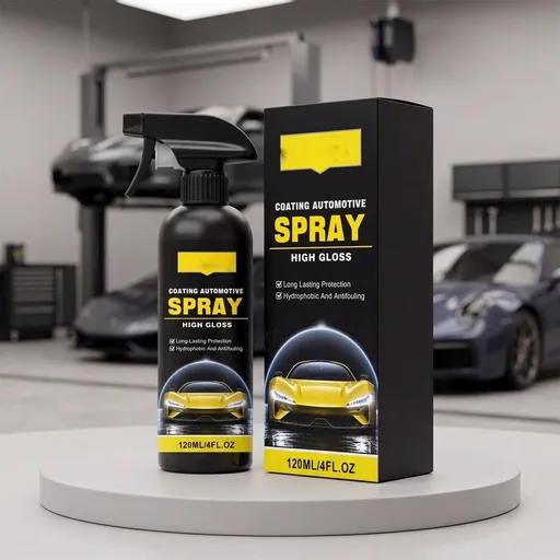 Nano-Quick Ceramic Coating, Revolutionary Nano Spray for Car Detailing, Car Nano Quick Coat Restoring, for Dust-Proof Glass Effect and Lasting Luster