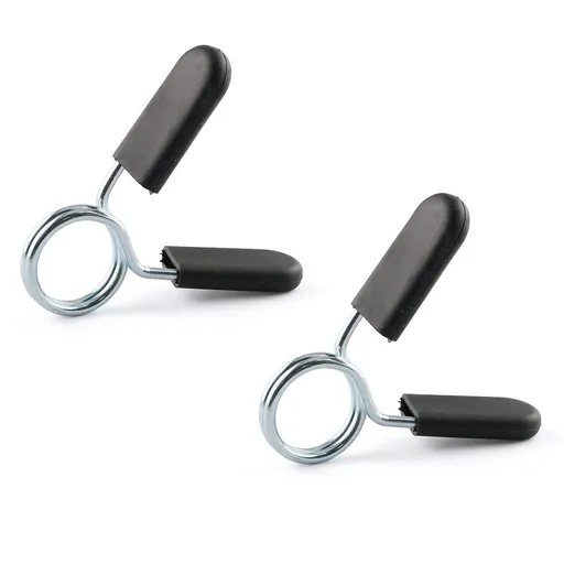 2 Pcs Barbell Collar Clasp Spring Clip Collars Olympic Standard BarBell Dumb Bell Lock Clamps Barbell Bar Clamp Dumbbell Lock