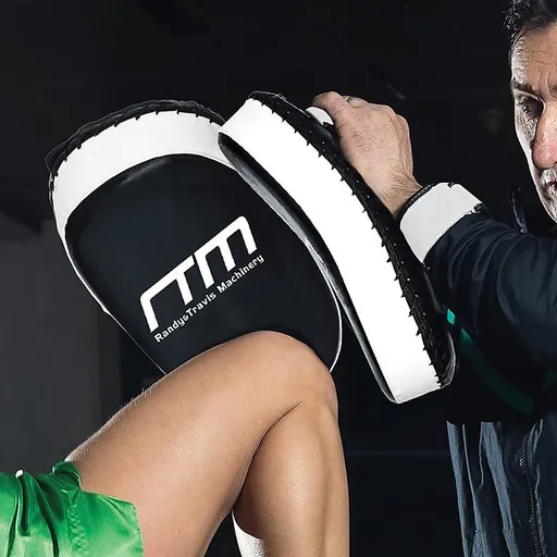 MMA Kick Boxing Pads Curved Strike Shield Muay Thai Punching Focus Pad