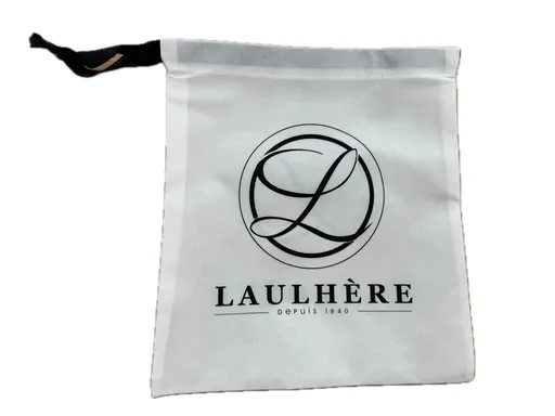 Authentic Laulhere Beret Hat Carry / Storage Bag with Drawstring
