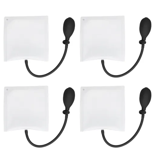 Air Alignment Pump Quick Positioning 440.9lb Loading Each Inflatable Shim Bag for Door Window Installation 4pcs